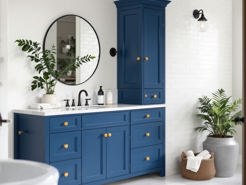 Blue Vanity Design