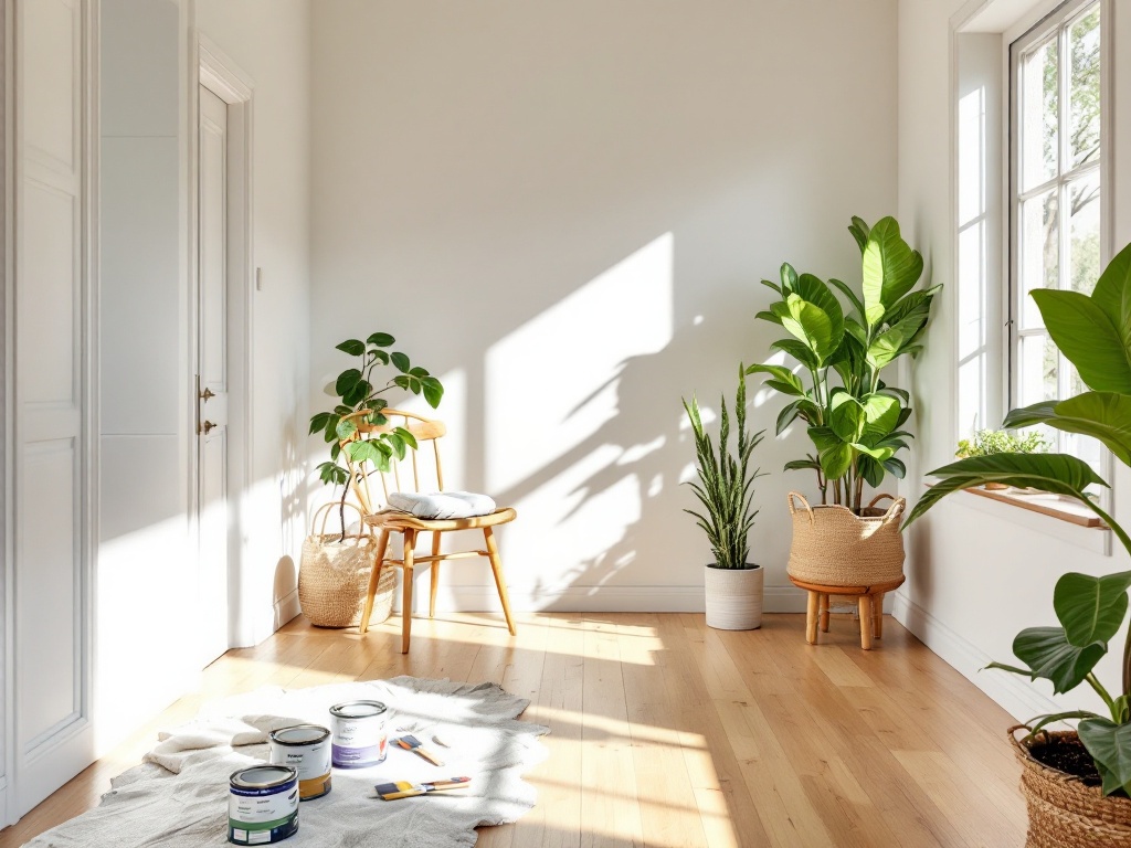 Eco Friendly White Walls