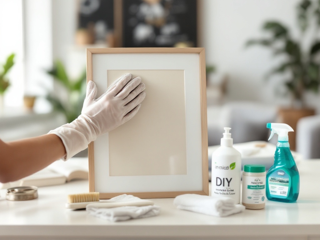 Safely Clean Mold from Wall Art