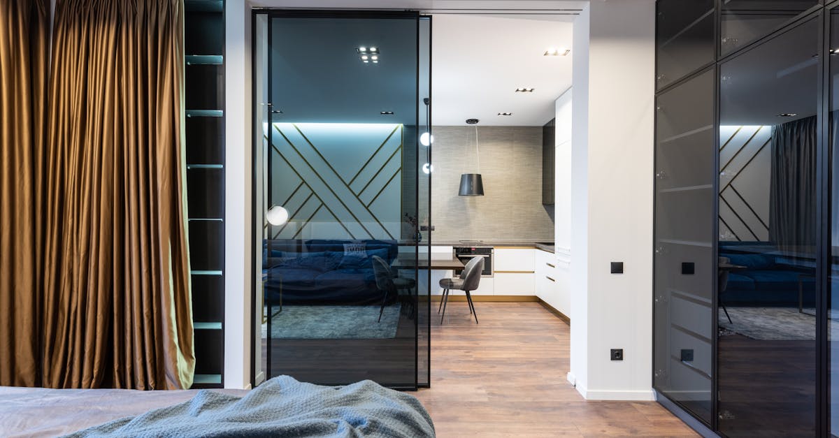 Garage Door Glass Home Office