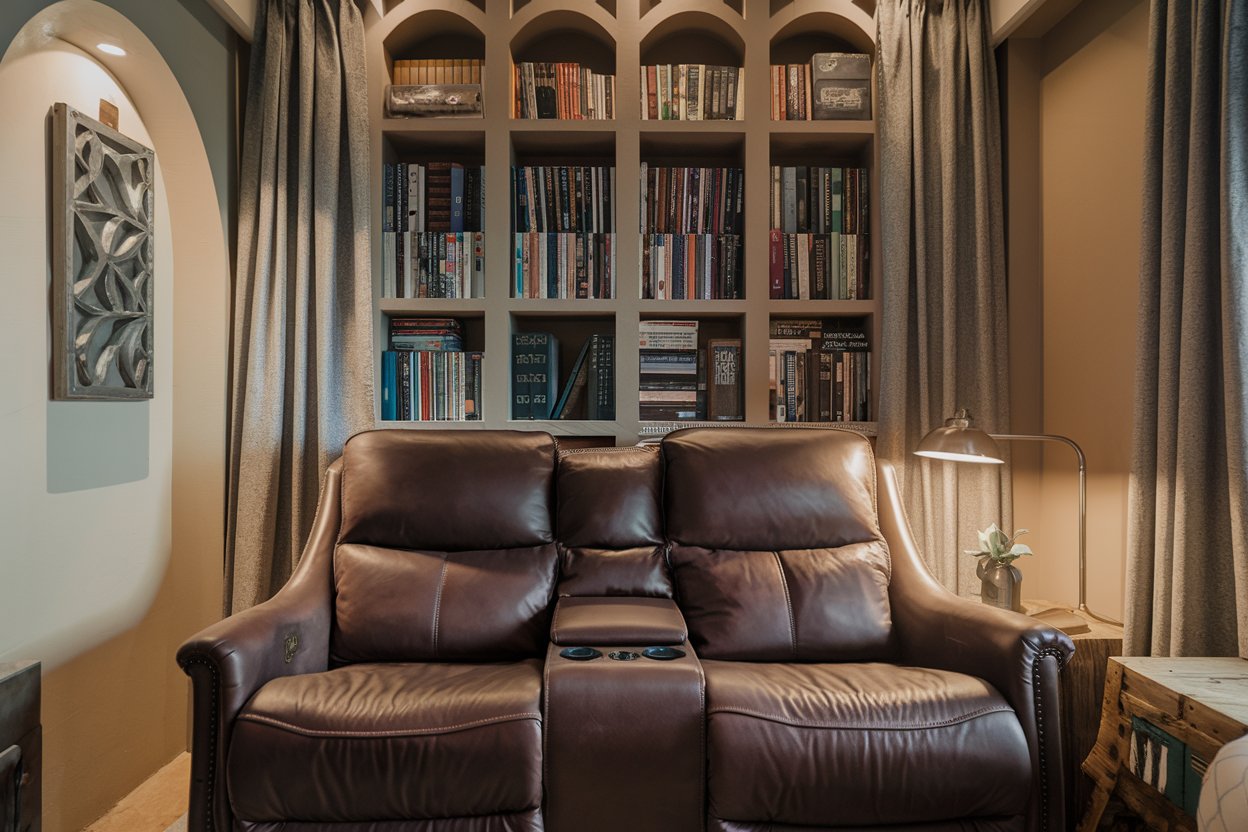 Leather Recliner Loveseat